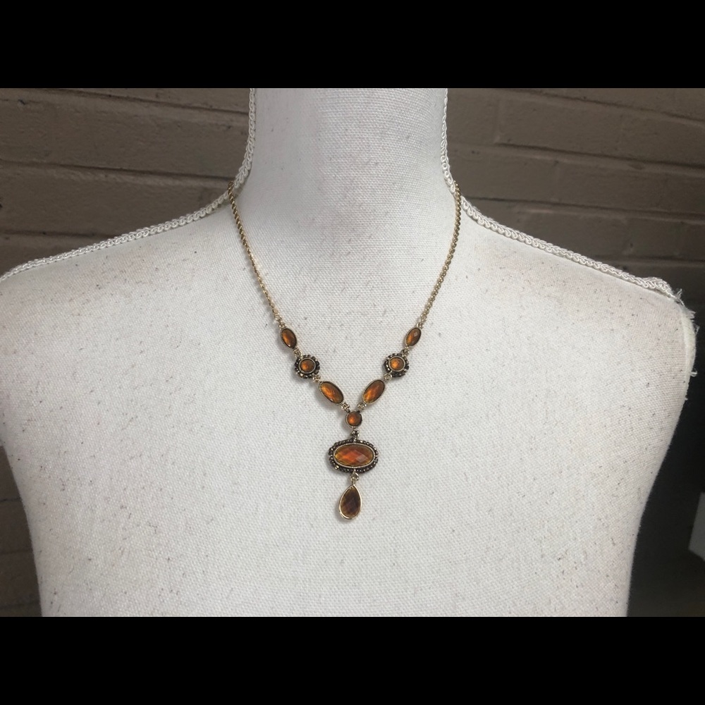 Antique style Amber Necklace